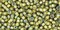 Toho 11/0 Round Japanese Seed Bead, TR11-246, Inside Color Luster Black Diamond/Opaque Yellow Lined